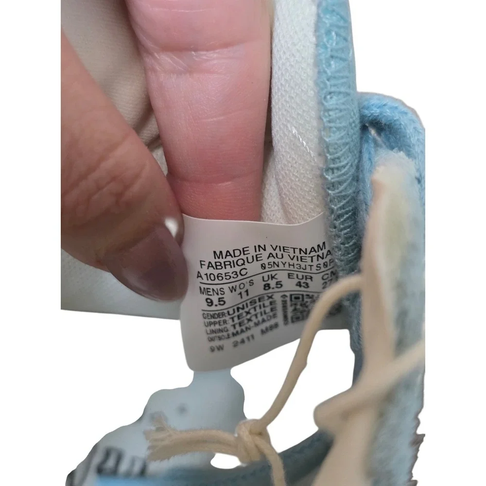 Converse All Star Cruise Platform Light Blue Canvas Sneakers Womens 11 EU 43 - Picture 10 of 10